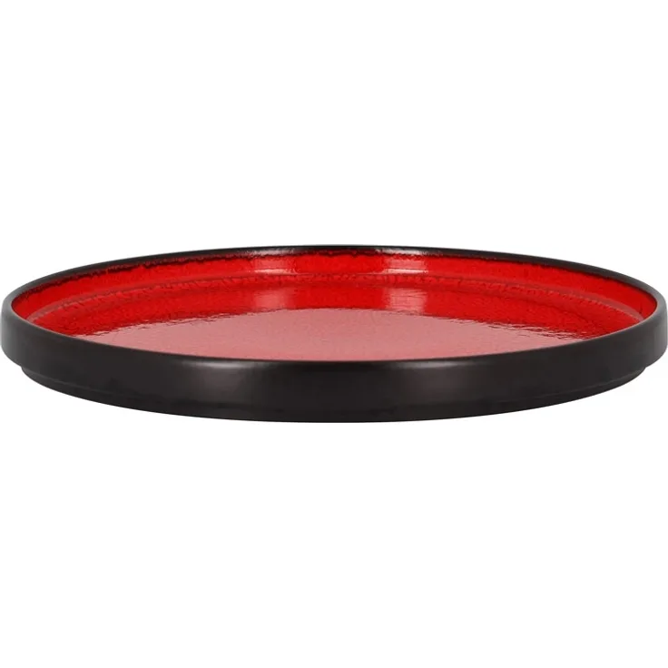 RAK Porcelain Fire red Teller flach ohne Rand / Deckel für FRNODP27RD Ø 26.7 cm / Ht. 2.6 cm
