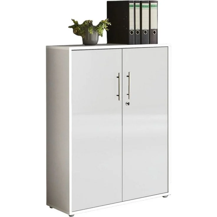 BMG Möbel Aktenschrank Office Edition (ideal für Aktenordner) 3 OH, abschließbar, Hochglanz lackiert oder matt – Bild 4