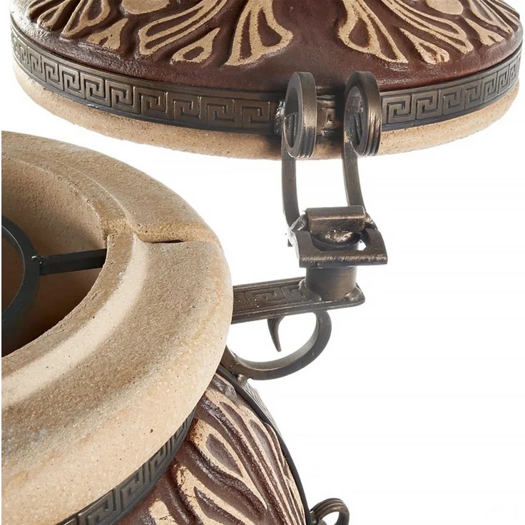 Tandoor Attika Lehmofen aus Schamott mit Zubehör Classic 7-teilig – Bild 7