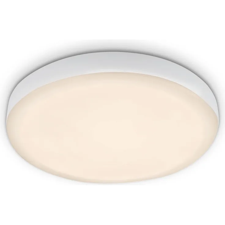 Di-Ka LED Einbauleuchte Plat rahmenlos weiß Ø 10 cm 6W, warmweiß