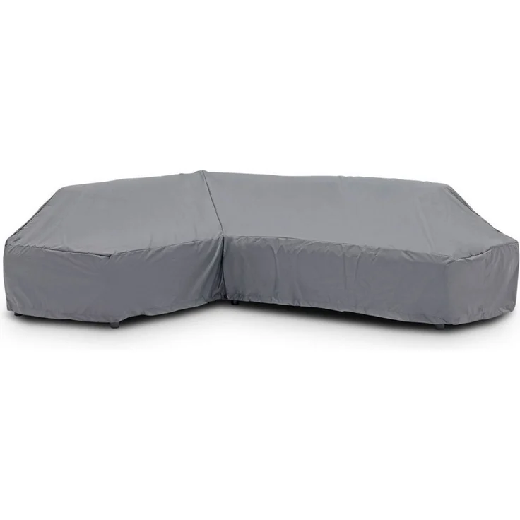 IDIMEX Gartensofa CALABRIA, Gartenlounge gepolstert mit Kissen und Abdeckhaube wetterfest beige – Bild 3