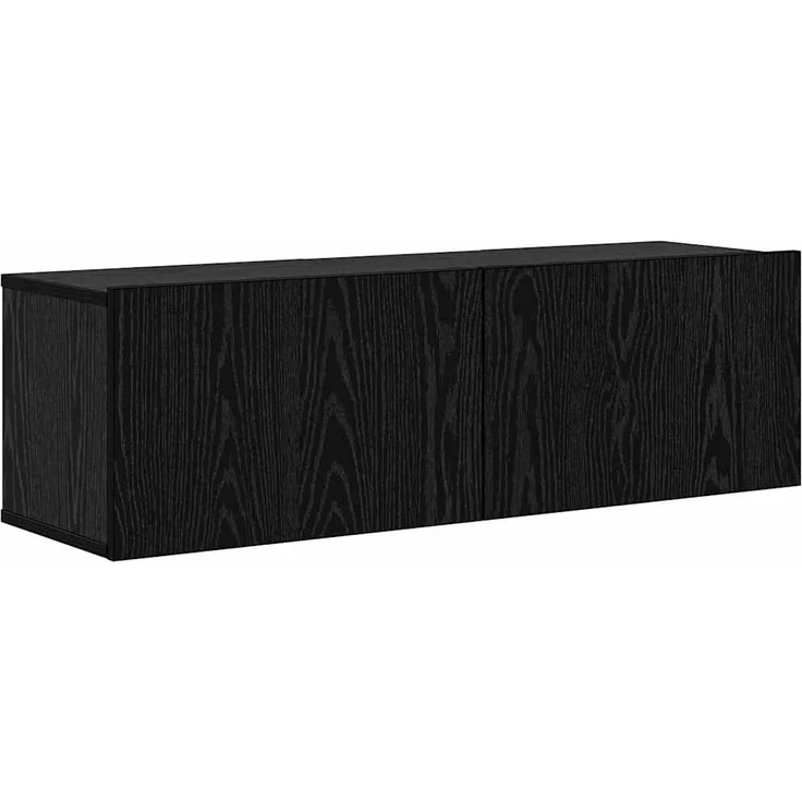 vidaXL TV-Schrankset 5 pcs Schwarz Eichen-Optik Holzwerkstoff 3393385 – Bild 6