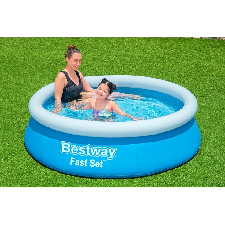 Bestway Fast Set Aufstellpool Ø 183 x 51 cm | Kinderpool ohne Pumpe – Bild 3