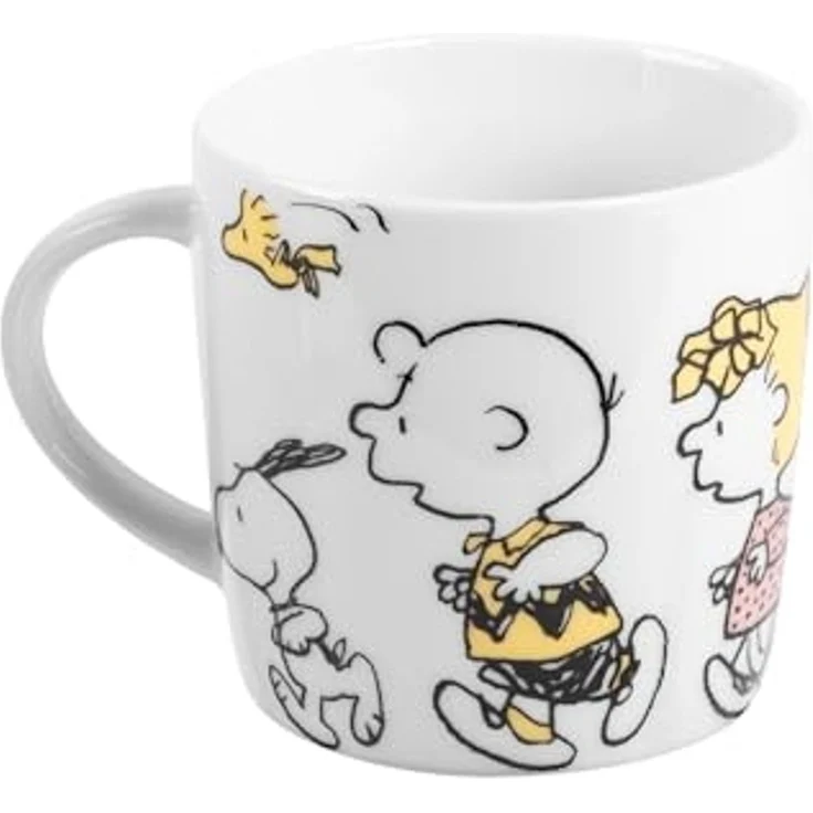 United Labels® Frühstücks-Geschirrset Peanuts Snoopy - Family - Set, 3-tlg, 1 Personen, Porzellan – Bild 6
