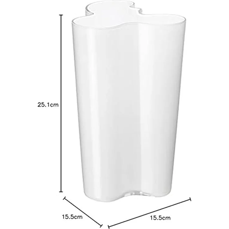 iittala Alvar Aalto Collection Vase 251 mm opalweiss – Bild 6