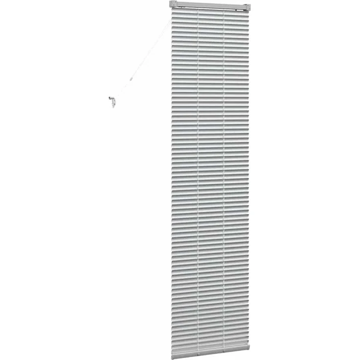 vidaXL Venezianische Jalousie Silber 175 x 50 cm 25 mm Aluminium 42005912 – Bild 7