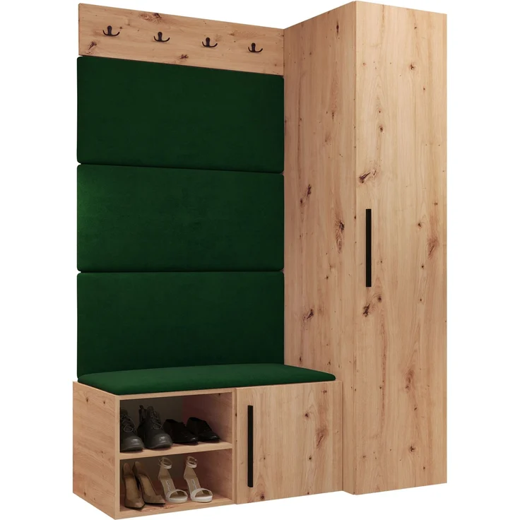 Garderoben-Set Mapreni II (Farbe: Artisan Eiche, Manila 35) – Bild 1