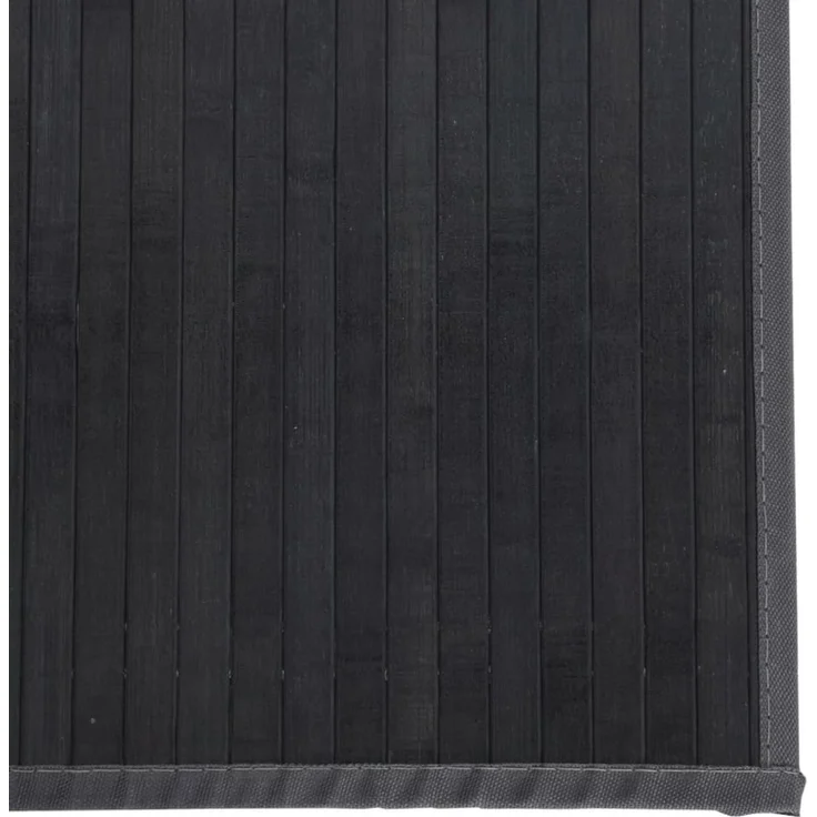 vidaXL Teppich Rechteckig Grau 70x300 cm Bambus 376880 – Bild 6
