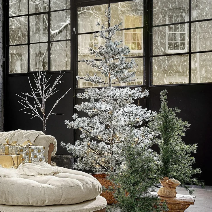 Mirabeau Künstlicher Weihnachtsbaum Weihnachtsbaum Sapi grün/weiß, none – Bild 3