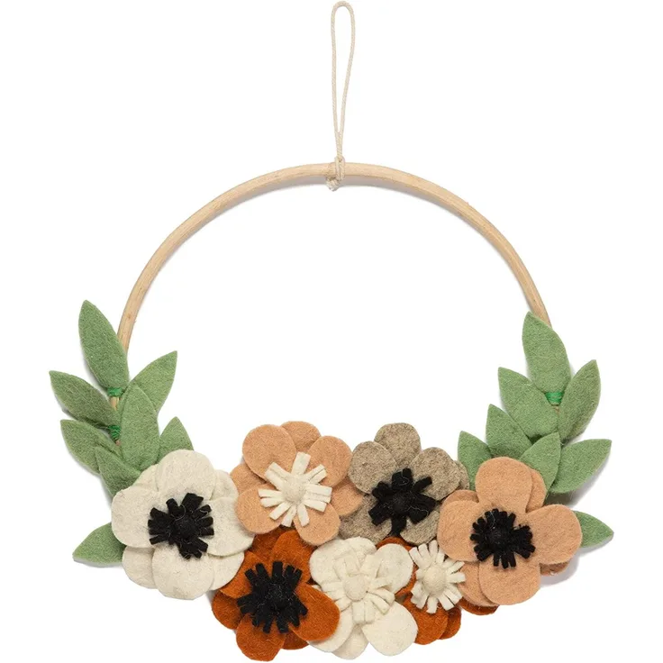 KidsDepot Wandaufhänger Flowers Grün