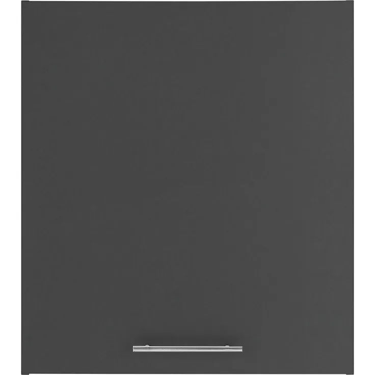 Aufsatzschrank >Laundreezy< in Anthrazit, Holzwerkstoff - 68x76x68cm (BxHxT)