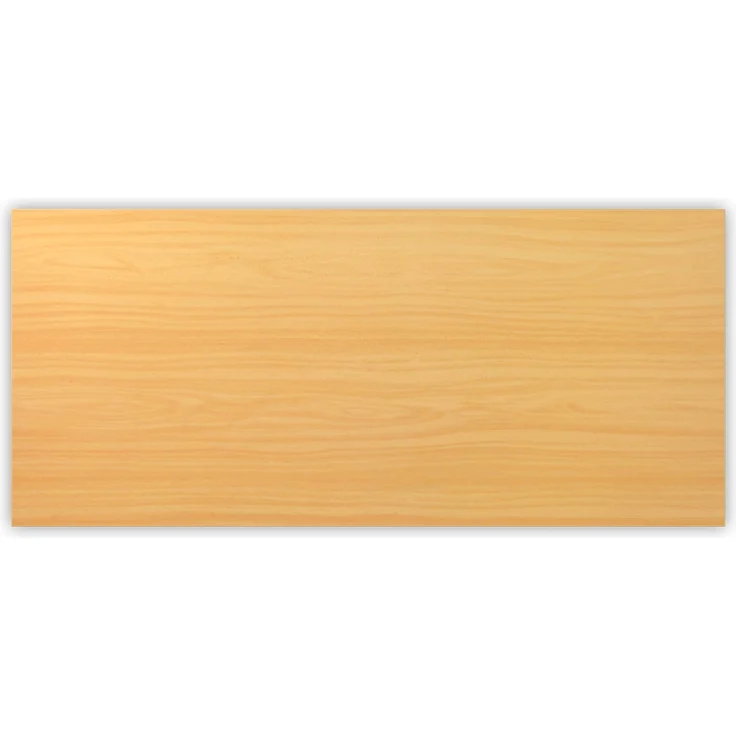 bümö Tischplatte 180x80 cm in Buche, Schreibtischplatte aus Holz, Holzplatte, Spanplatte kratzfest beschichtet, ABS-Kante, 120 kg Tragkraft für DIY Homeoffice Schreibtisch & mehr, PL-19-6