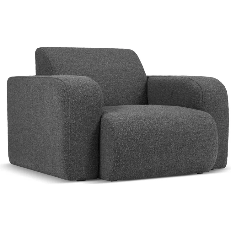 Micadoni Sessel Molino Boucle Dunkelgrau – Bild 2