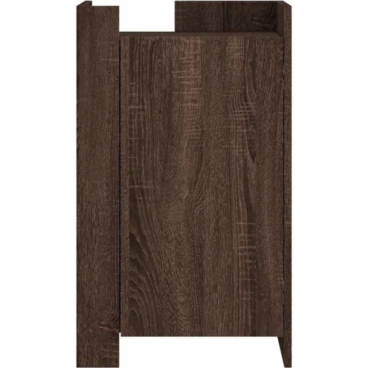 vidaXL Sideboard Braun Eichen-Optik 45x35x75 cm Holzwerkstoff 848401 – Bild 3