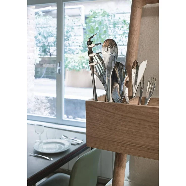 Alessi Eat It. Tafellöffel 4 Stück, Edelstahl – Bild 8