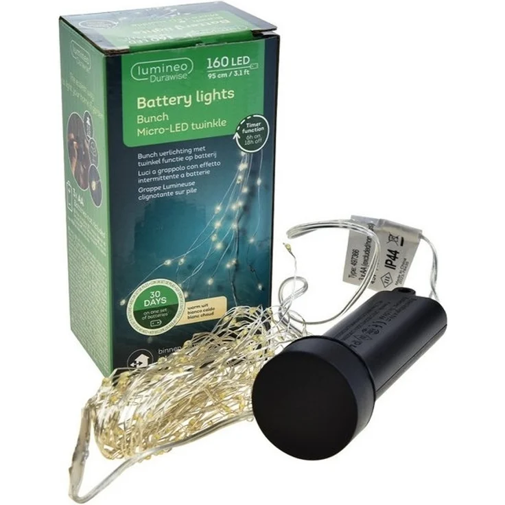 Kaemingk LED-Lichterkette LED-Lichterschweif mit Timer und 8 Funktionen für Innen und – Bild 3
