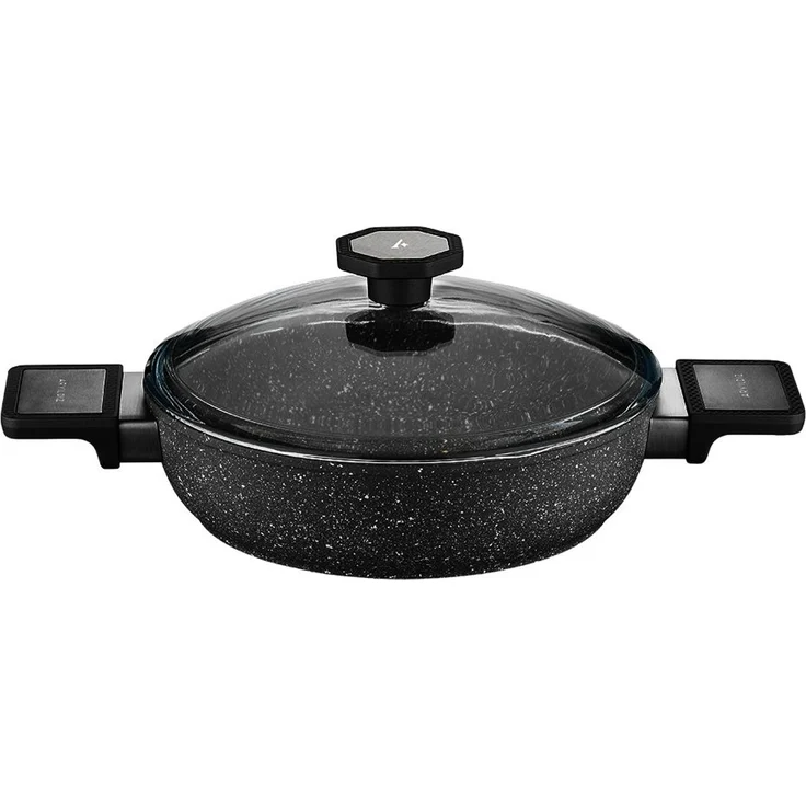 Hermia Concept '55GTS000011' Topfset (7-teilig), Schwarz, Ø 26 cm – Bild 3