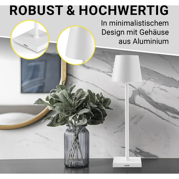 N8WERK LED-Akku-Tischlampe – Bild 7