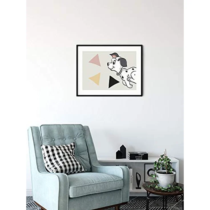 Komar Disney Wandbild 101 Dalmatiner Angles Landscape, Kinderzimmer-Dekoration, Kunstdruck 50x40cm, seidenmatt, ohne Rahmen, WB002-50x40 – Bild 4