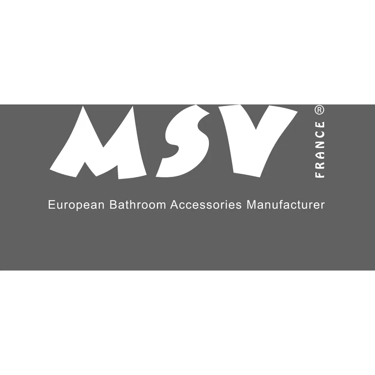 MSV Kosmetikeimer Silber glänzend Mülleimer Treteimer Abfalleimer - 3 Liter – mit Herausnehmbaren Inneneimer