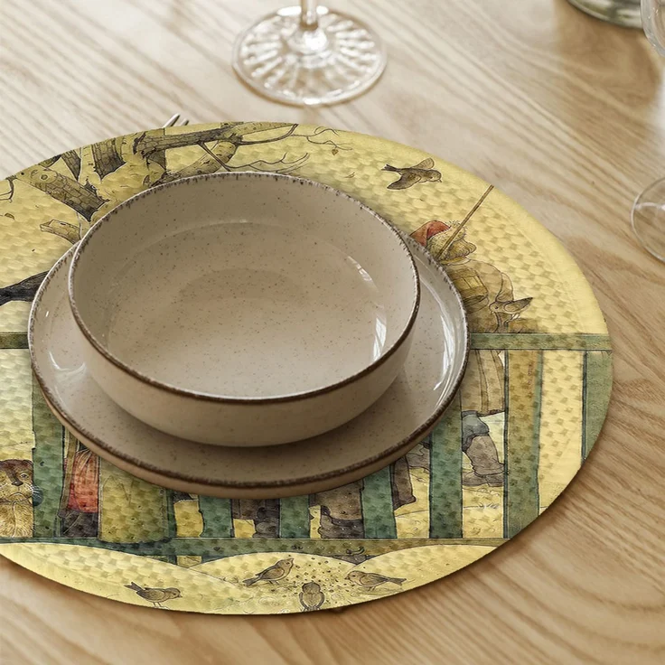 Hermia Concept '3525Supla' Tischset, Mehrfarbig, Ø 37 cm – Bild 2