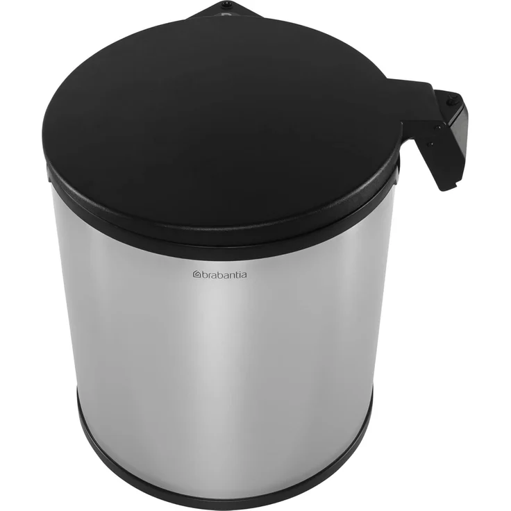 Brabantia Einbau-Mülleimer 15l rund brilliant steel (418181) – Bild 2