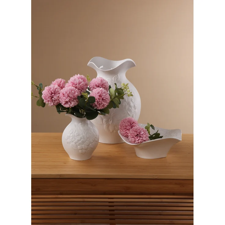 Goebel / Floralie,Schale,weiß,22,0cm x 22,0cm x 8,5cm / Biskuit-Porzellan / 22,0cm x 22,0cm x 8,5cm – Bild 2