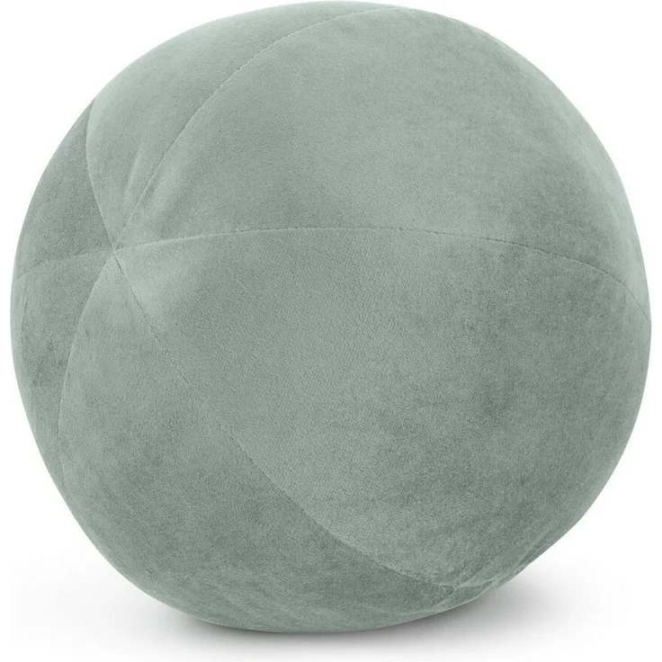 Eurofirany Dekokissen Kugelkissen Kugelformiges Kissen Ball Samt Velvet, besonders weich, dekorativ und designvoll 24 cm – Bild 5