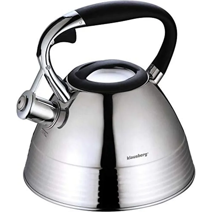 Klausberg Klausberg Wasserkocher mit Pfeife 3l 7773
