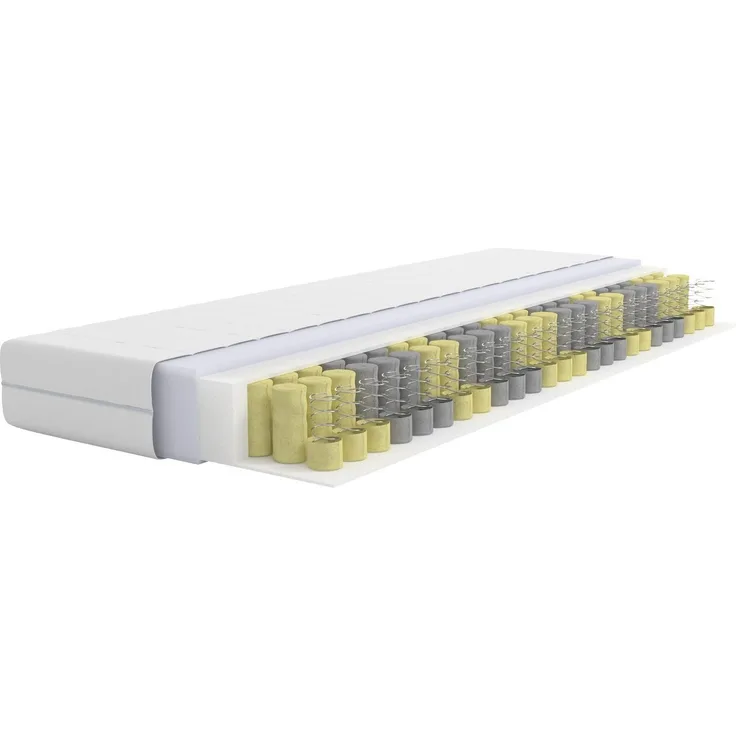 Taschenfederkernmatratze NEUHEIT: Tinden 22, 7 Zonen Matratze 90x200 cm, 140x200 cm & mehr, OTTO home, 22 cm hoch, Wendematratze H2/H3/H4, ergonomisch, 500 Federn (bei 100x200 cm)