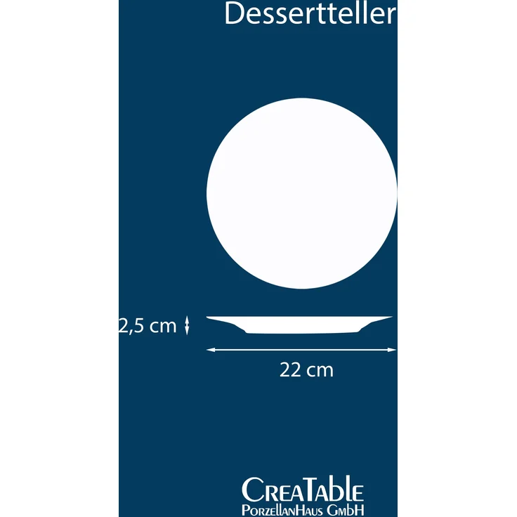 Yuki Grün-blau, Dessertteller 4-tlg (mo) – Bild 7