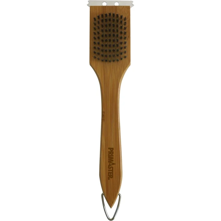 Primaster Grillbürste aus Bambusholz, Braun, 30 cm – Bild 3