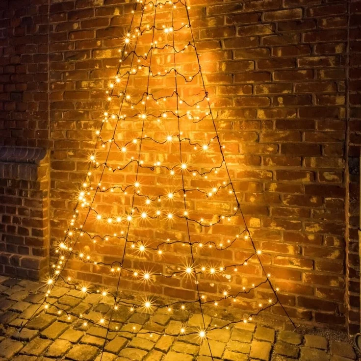 LED Tannenbaum hlbrd. 400 Galaxy,320ww LED,Wandbef. – Bild 1
