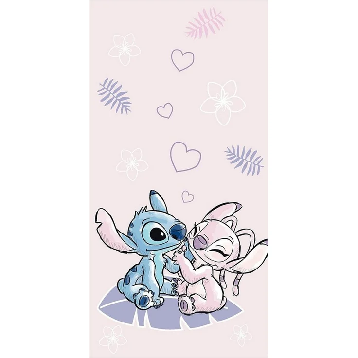 Lilo & Stitch Baumwolle Strandtuch Frottee Badetuch mit Premium Druck, 70x140 cm – Bild 3