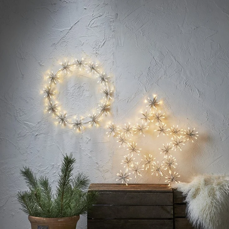 Star LED-Silhouette 'Flower, 200 ww LED – Bild 2
