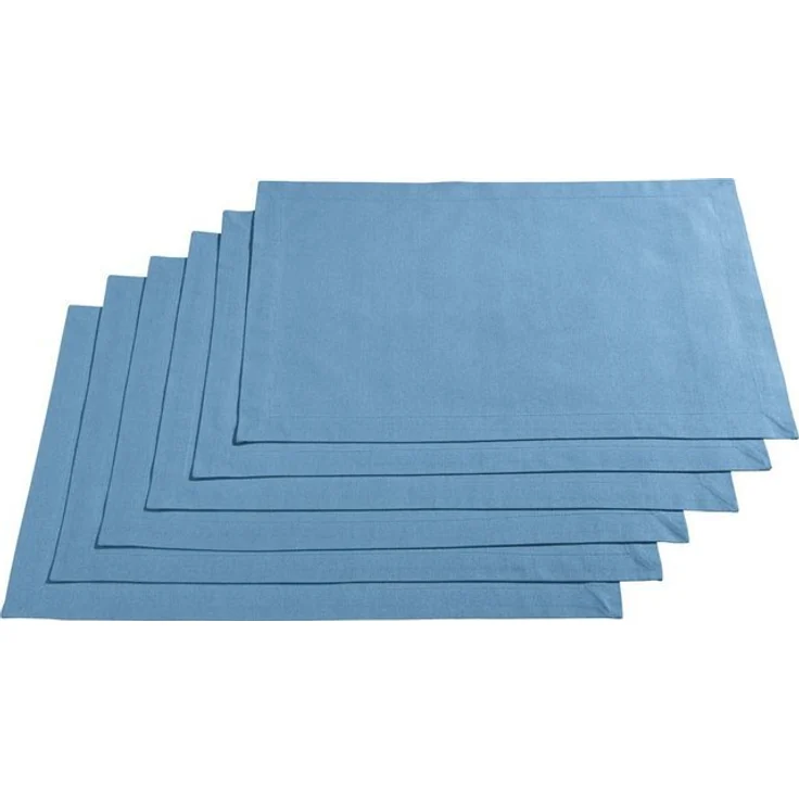 REDBEST Platzset Tischset "Seattle" 6er-Pack, Baumwolle Uni – Bild 4