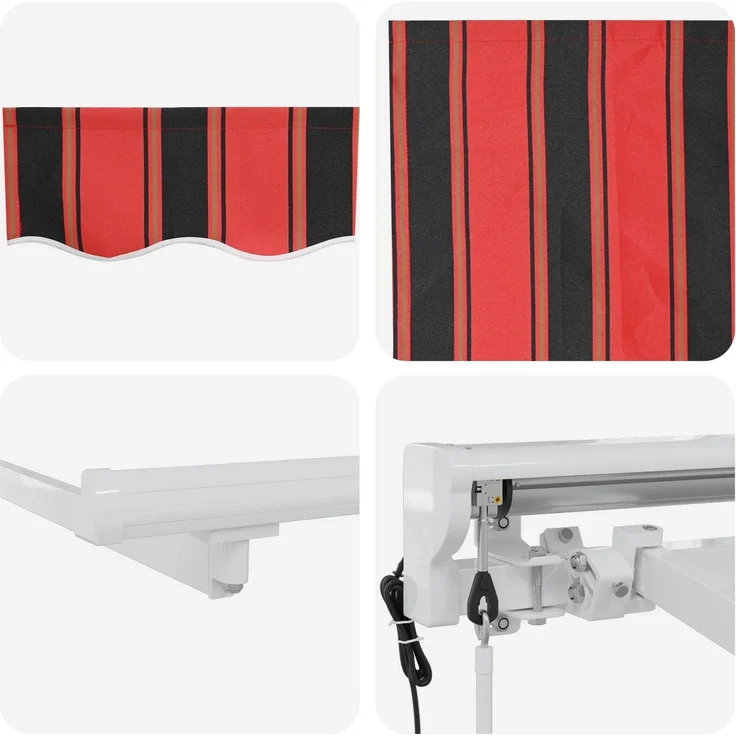 vidaXL Elektrische ausziehbare Markise 5 x 3 m 3421887 – Bild 7