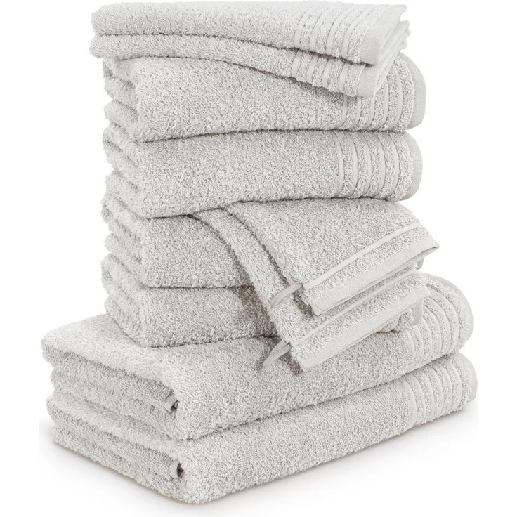 Möve Handtuch Set New Classic, Walkfrottier (10-St), Waschhandschuhen, Gäste-, Hand- und Duschtüchern, 100% Baumwolle – Bild 1