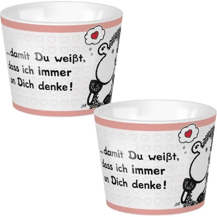 Sheepworld Eierbecher zur Auswahl Ø 5,2cm H 4.2cm Denke 46469