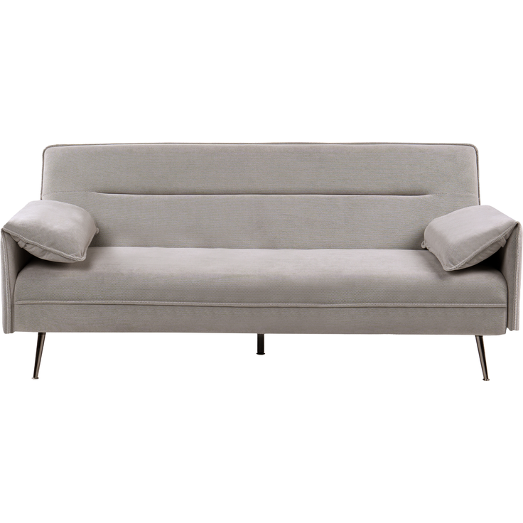Schlafsofa 3-Sitzer VAYLA Stoff Grau