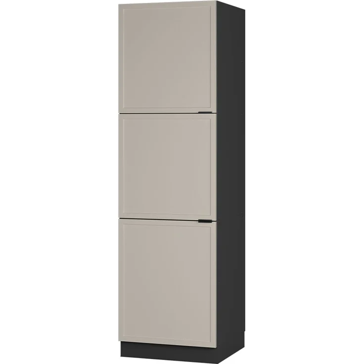 Herdumbauschrank Fame-Line GrauBeige 60 cm Vicco – Bild 1