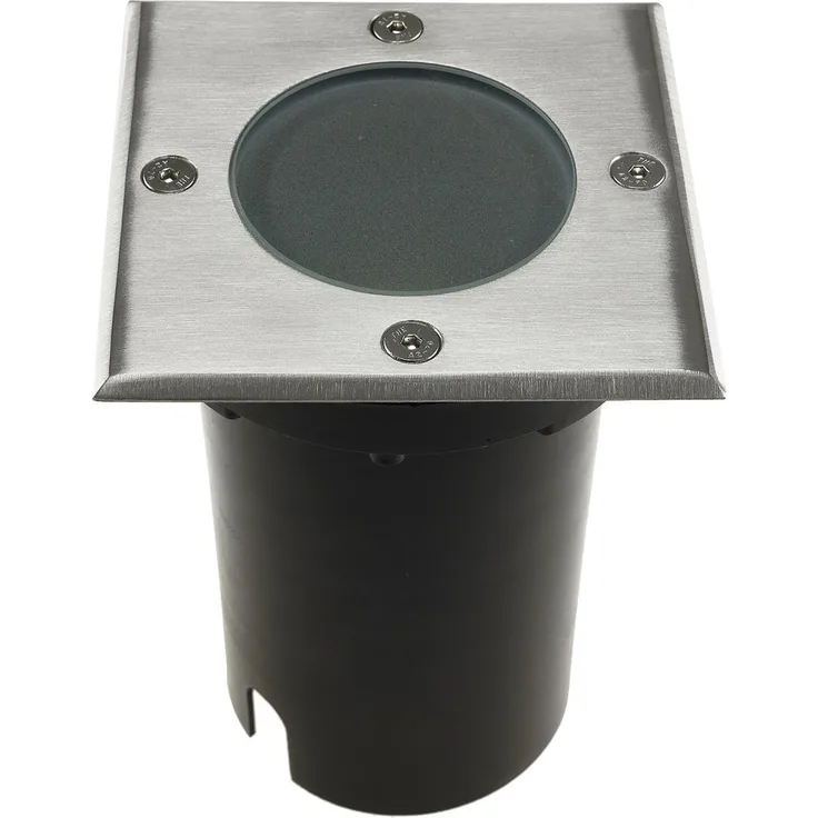 Bodenleuchte "BEL Uni Q"10x10x14cm, IP65, GU10 Fassung, 4eckig