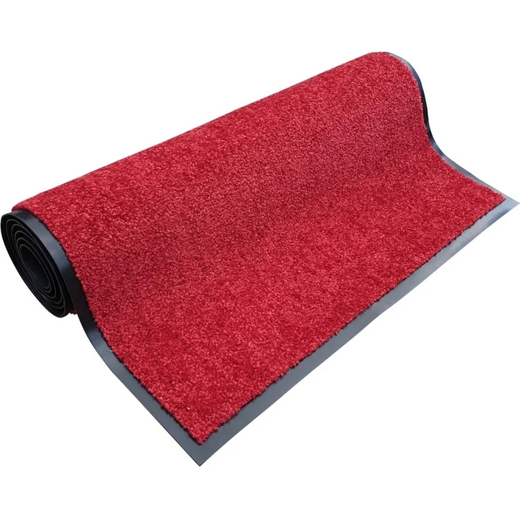 Waschbare Fußmatte Wash & Clean - bordeaux - 60x180x0,7cm – Bild 4