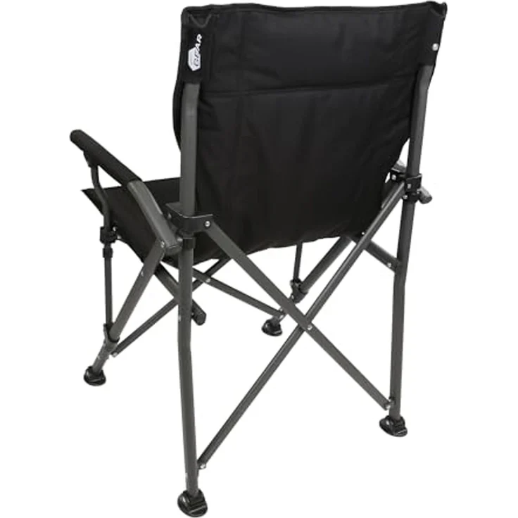 yourGEAR Faltstuhl your GEAR Campingstuhl Pesaro - gepolsterter Faltstuhl 3D Mesh 160kg – Bild 3