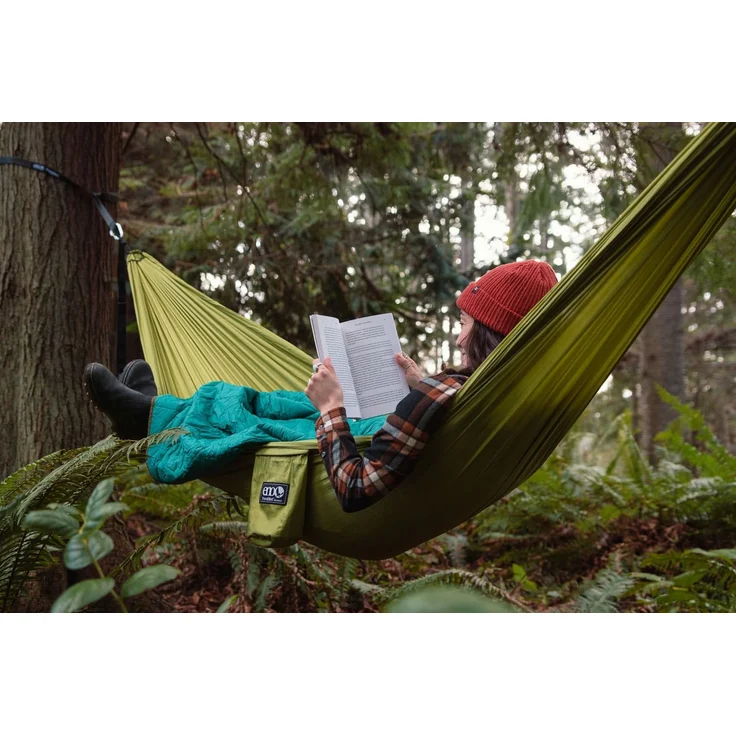 ENO TravelNest Hammock + Straps Combo Moss grün EN-TRN062 – Bild 2