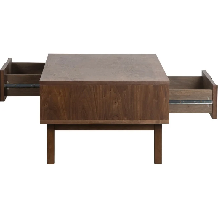 Bronx71 Couchtisch Mats Eiche dunkel 120x40 cm – Bild 5