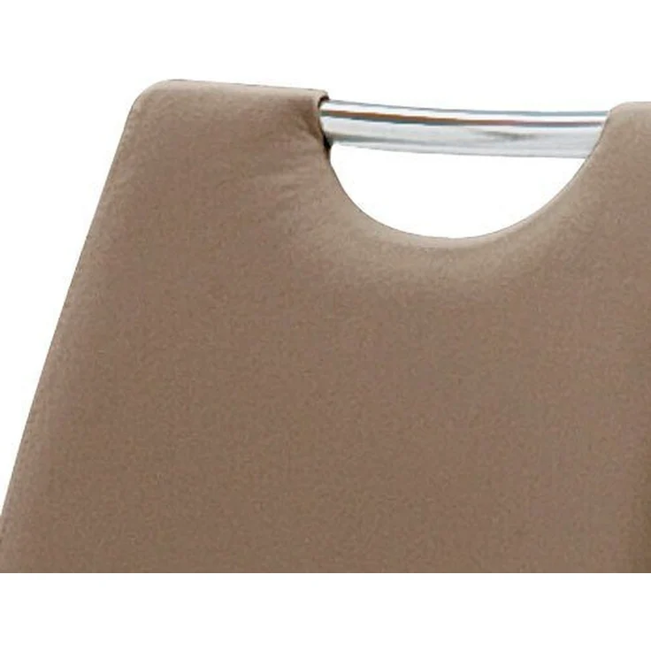 Freischwinger >Pupik II< in Cappuccino - 45x102x62cm (BxHxT) – Bild 3