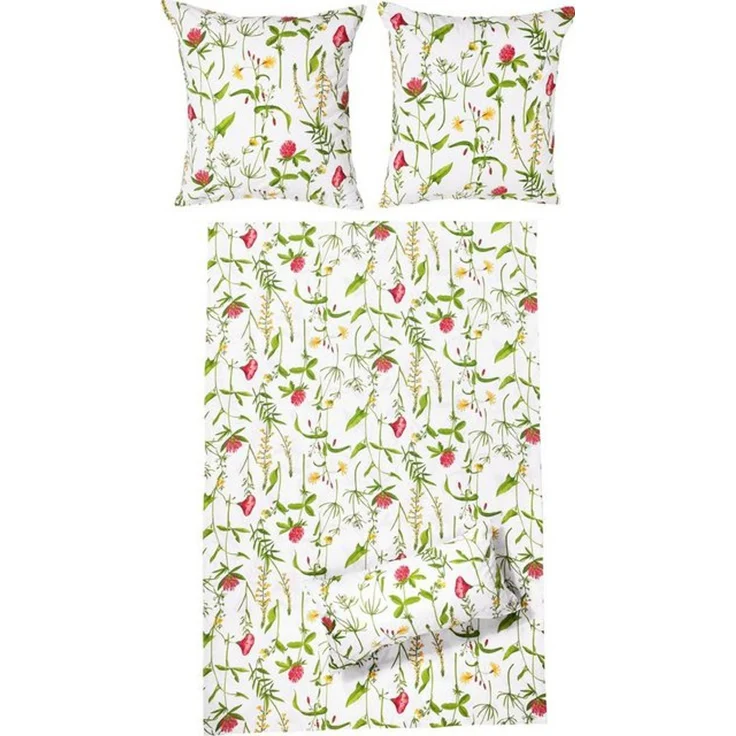 Erwin Müller Bettwäsche Bettwäsche, Seersucker, 2 teilig, Perkal-Seersucker Blumen – Bild 4