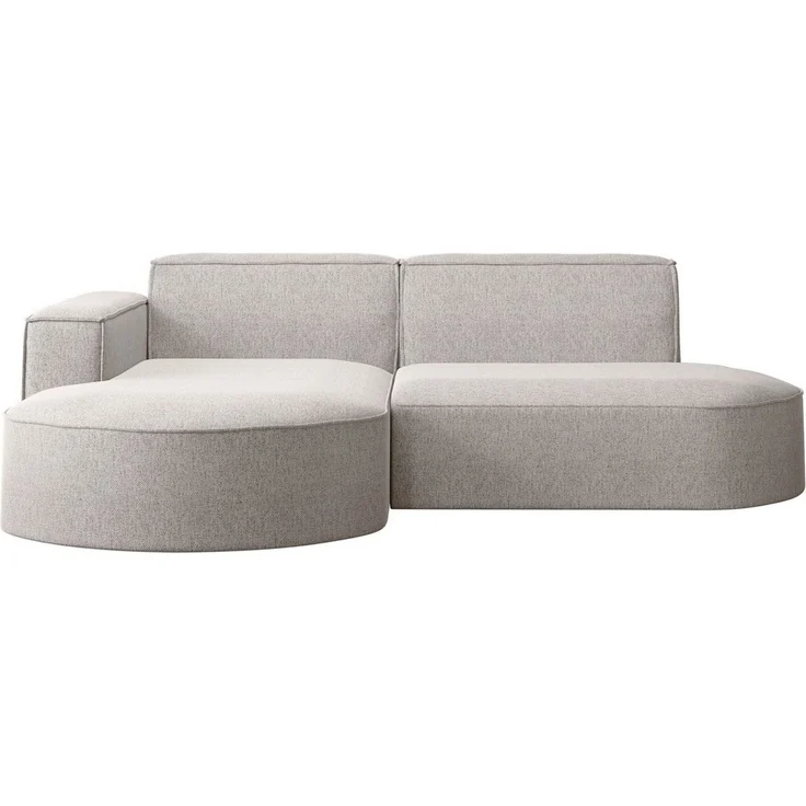 Kaiser Möbel Ecksofa Designer MODENA STUDIO L stoff Verita, Ecksofa, Cord Sofa, L-Form, Links/Rechts wählbar – Bild 1