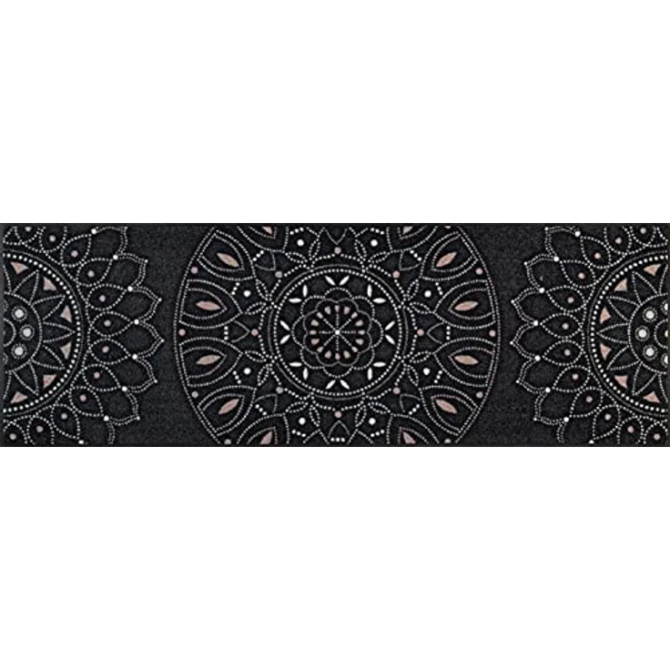wash+dry by Kleen-Tex Läufer Purnima, rechteckig, Höhe: 7 mm, Schmutzfangläufer, Mandala Motiv, rutschhemmend, waschbar – Bild 2
